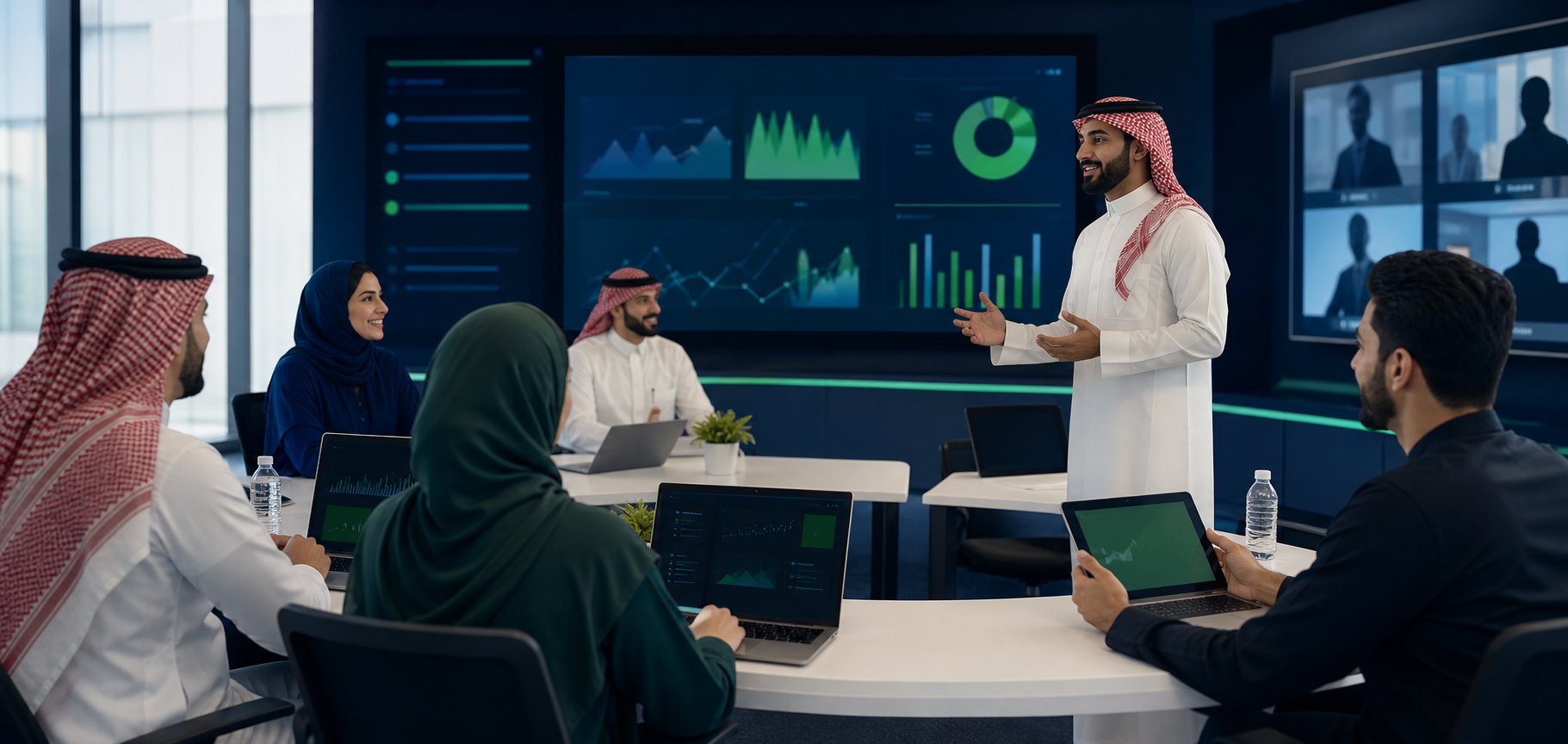 تجربة التعلم الرقمي والتدريب الإلكتروني
